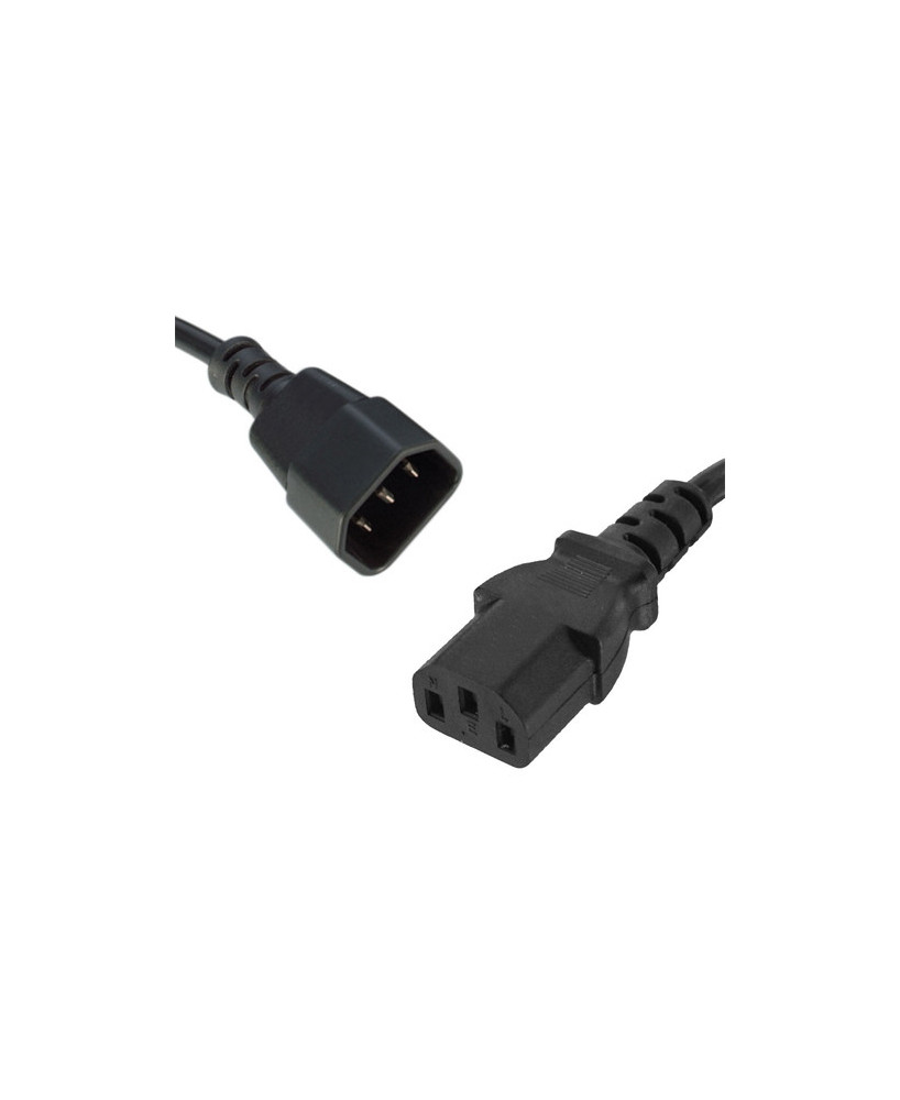 Buy 8ware 1m IEC-C14 Male to IEC-C13 Female Power Extension Cable RC-3080-010