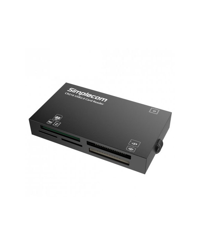 Buy Simplecom CR216 USB 2.0 All in One Memory Card Reader 6 Slot CR216-BLACK for MS M2 CF XD Micro SD HC SDXC