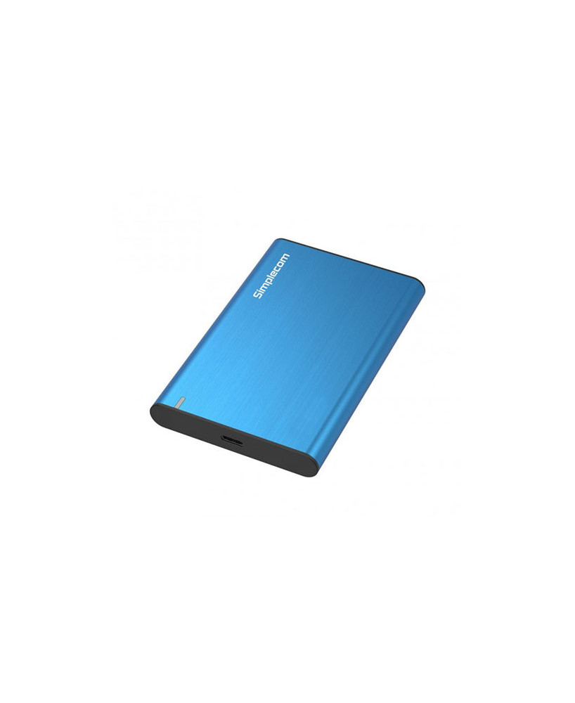 Buy Simplecom SE221 Aluminium 2.5'' SATA HDD/SSD to USB 3.1 Enclosure in Blue SE221-BLUE