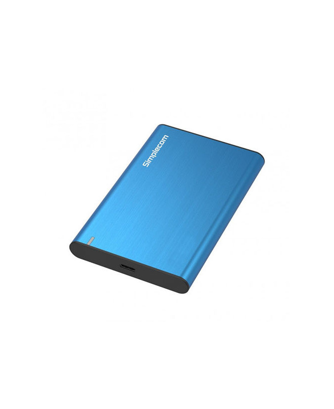 Buy Simplecom SE221 Aluminium 2.5'' SATA HDD/SSD to USB 3.1 Enclosure in Blue SE221-BLUE