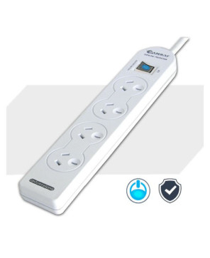 Buy Sansai 4 Outlet Powerboard with Master Switch PAD-131P