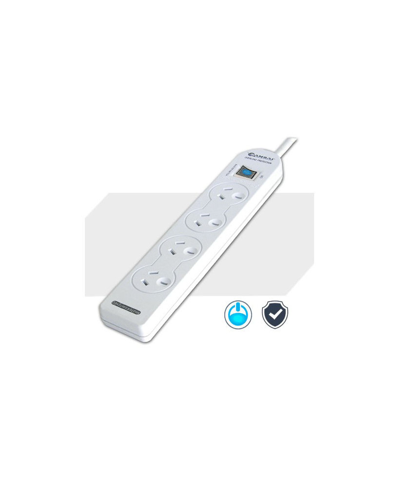 Buy Sansai 4 Outlet Powerboard with Master Switch PAD-131P