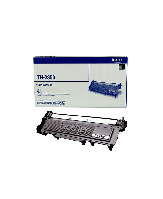 Buy Brother TN-2350 Black High Yield Laser Toner Cartridge (TN-2350) for Brother Laser Printers