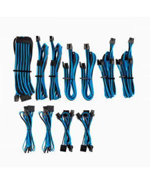 Buy Corsair Premium Individually Sleeved PSU Cables Pro Kit Type 4 Gen 4 CP-8920228 in Blue/Black