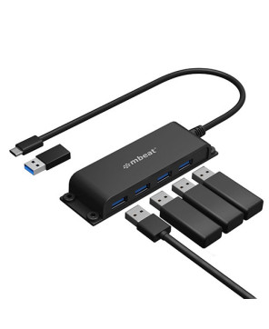 Buy mBeat Mountable 4-Port USB-C Hub MB-HUB-E04