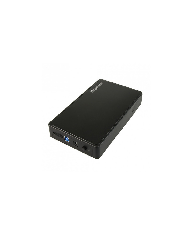 Simplecom SE325 Tool Free 3.5" SATA HDD to USB 3.0 Hard Drive Enclosure in Black (SE325-BLACK)