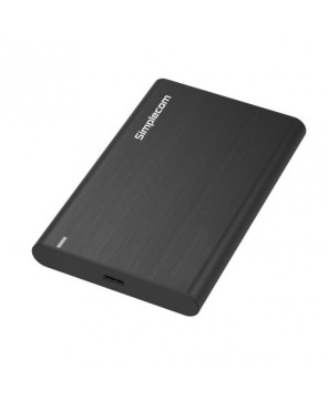 Buy Simplecom SE221 2.5" SATA HDD/SSD to USB 3.1 Aluminium Enclosure in Black SE221-BLACK