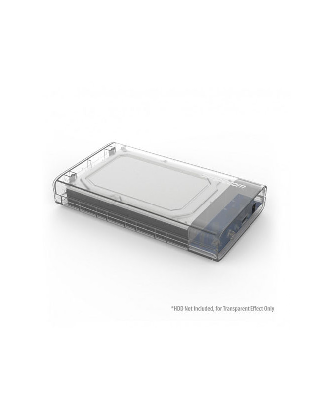 Buy Simplecom 3.5" SATA to USB 3.0 Hard Drive Docking Enclosure SE301-CL in Clear