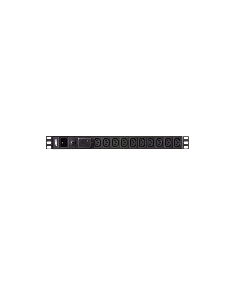 Buy Aten 1U 17x IEC C13 / 1x IEC C19 Basic PDU with Surge Protection PE0218SG-AT-G