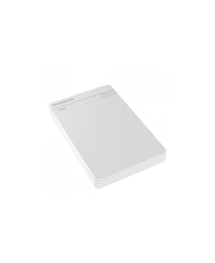 Buy Simplecom SE203 Tool Free 2.5" SATA HDD SSD to USB 3.0 Hard Drive Enclosure SE203-WHITE