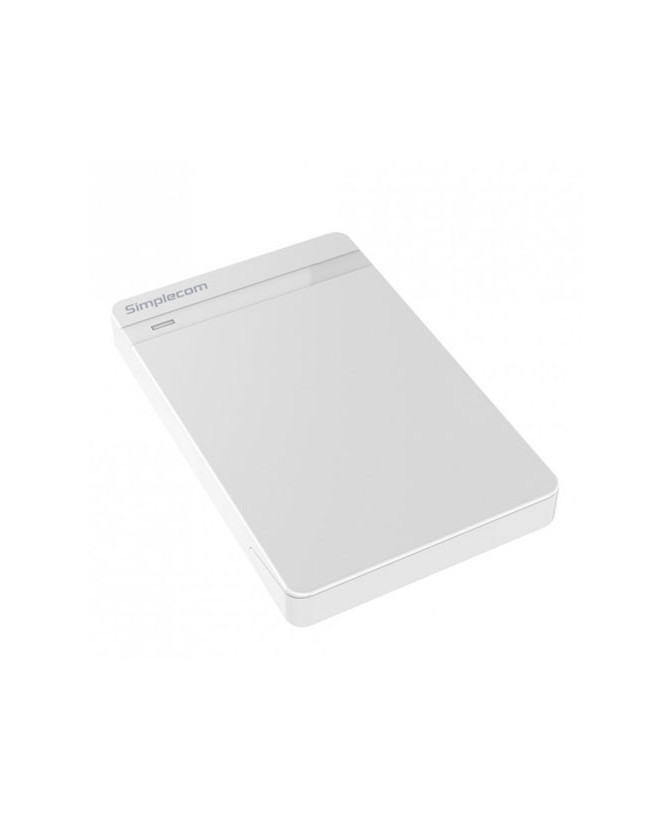 Buy Simplecom SE203 Tool Free 2.5" SATA HDD SSD to USB 3.0 Hard Drive Enclosure SE203-WHITE