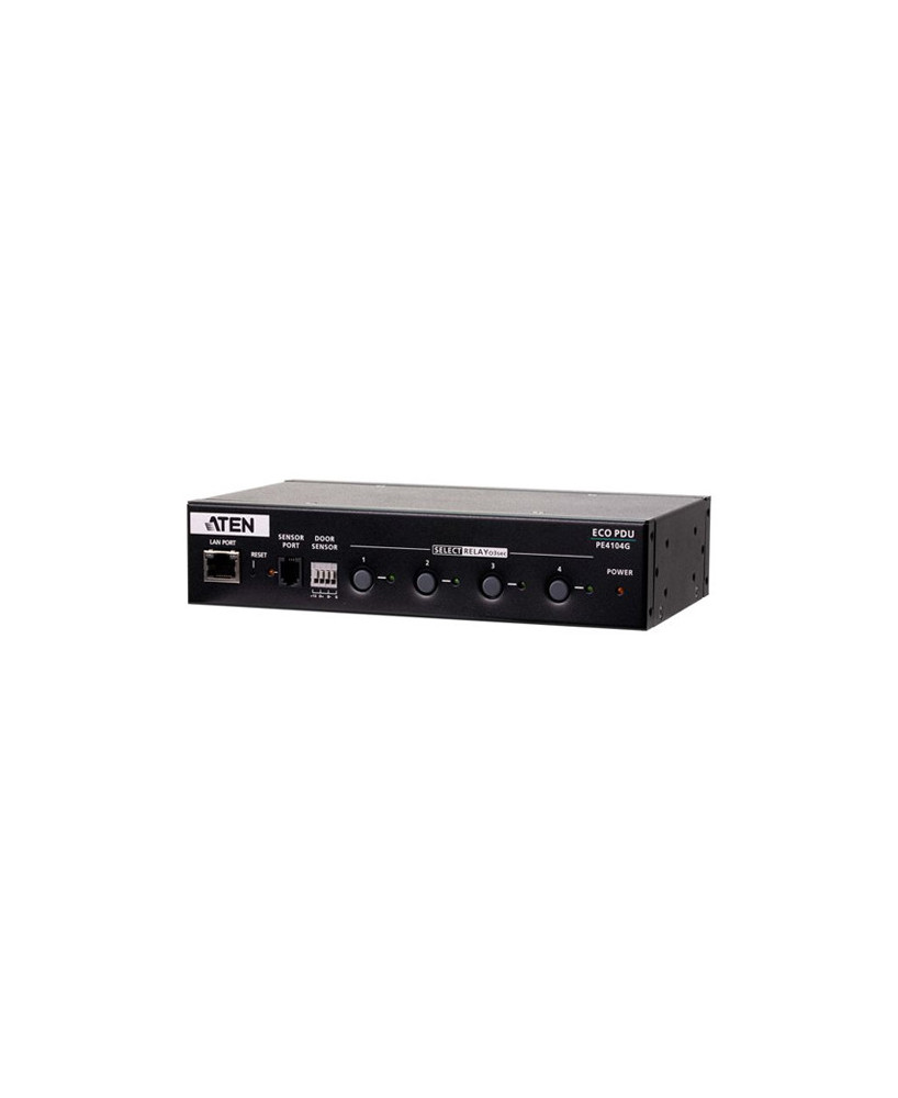 Buy Aten 4 Port 1U 10A Smart PDU With Outlet Control PE4104G-AT-G