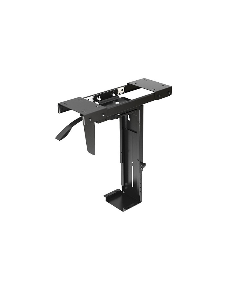 Buy Brateck Adjustable Under-Desk CPU Mount with Sliding Track CPB-5