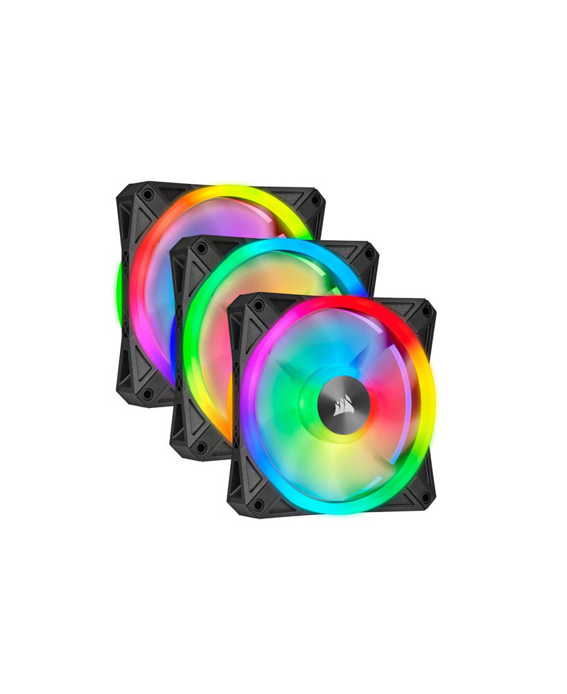 Buy Corsair iCUE QL120 RGB 120mm PWM Triple Fan with Lighting Node CORE CO-9050098-WW