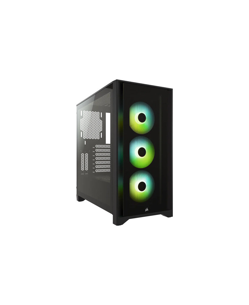 Buy Corsair iCUE 4000X RGB Tempered Glass Mid-Tower ATX Case in Black CC-9011204-WW