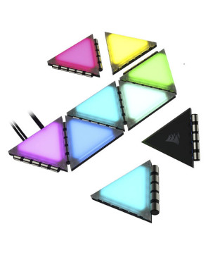 Buy Corsair iCUE LC100 Smart Case Lighting Triangles 9x Tile Expansion Kit CL-9011115-WW