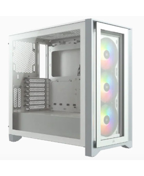 Buy Corsair iCUE 4000X RGB Tempered Glass Mid-Tower ATX Case in White CC-9011205-WW