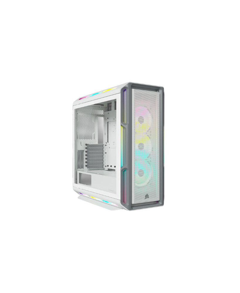 Buy Corsair iCUE 5000T RGB Tempered Glass Mid-Tower ATX PC Case in White CC-9011231-WW