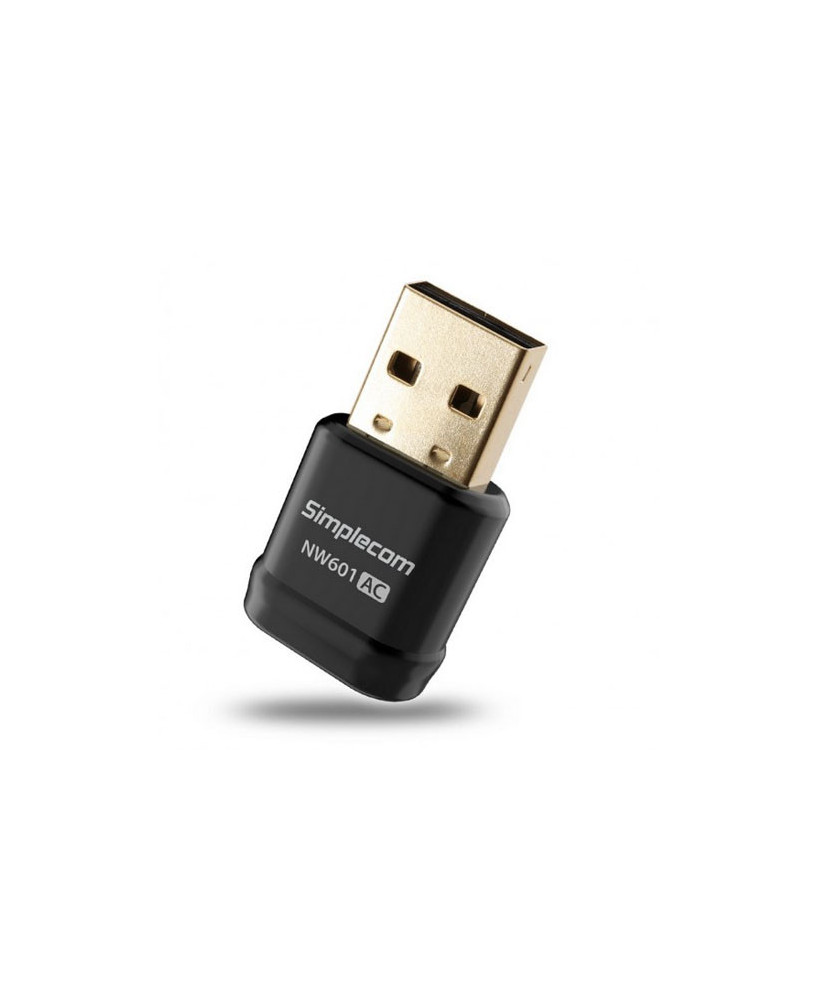 Buy Simplecom NW601 AC600 Mini WiFi Dual Band Wireless USB Adapter