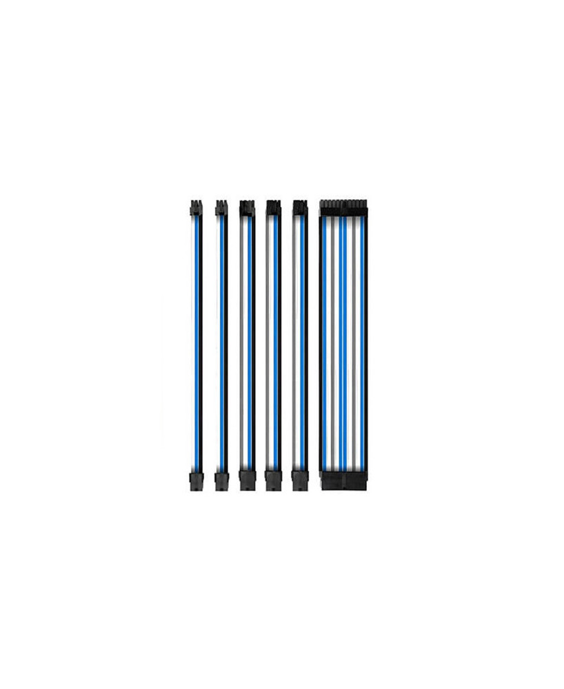 Buy Antec Sleeved Extension Cable Kit V2 in Blue/White/Black PSUSCB30-401-BG/WB For PSU