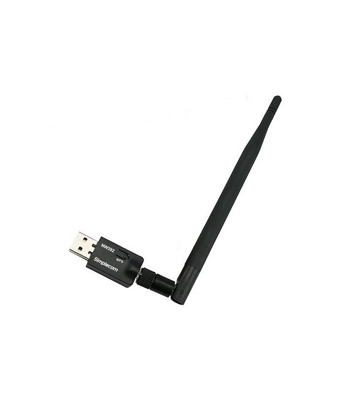 Buy Simplecom USB Wireless N WiFi Adapter 802.11n 300Mbps 5dBi Antenna NW392