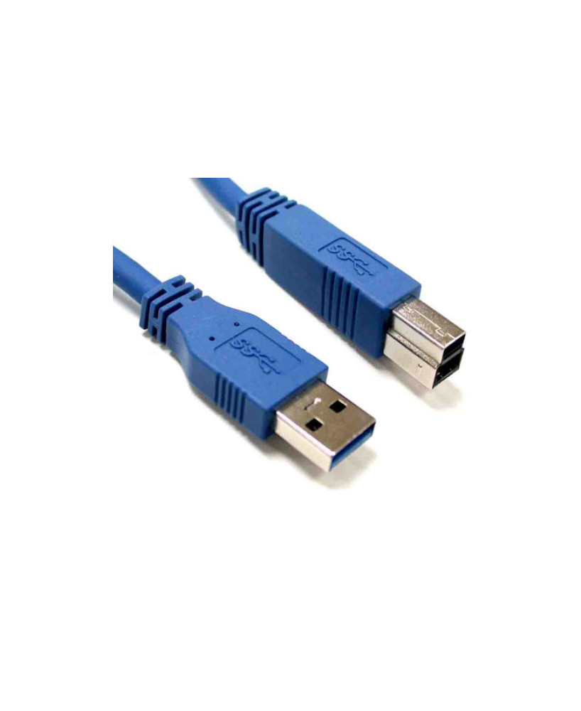 Buy 8Ware 1m A to B Male to Male USB 3.0 Cable in Blue UC-3001AB