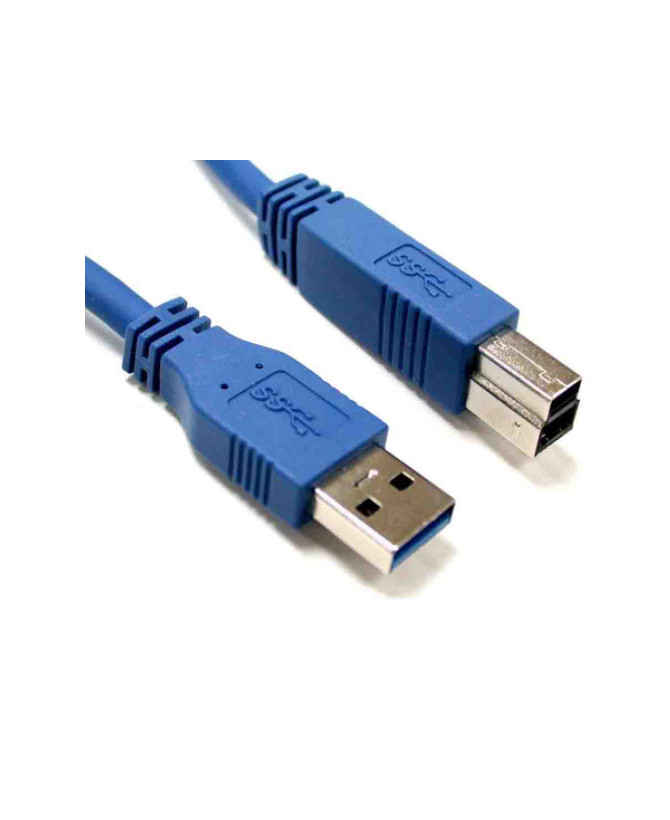 Buy 8Ware 1m A to B Male to Male USB 3.0 Cable in Blue UC-3001AB