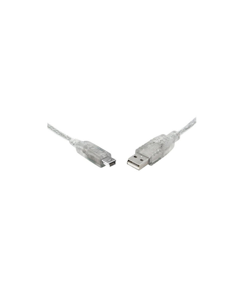 Buy 8Ware 3m A to B 5-pin UL Approved USB 2.0 Cable in Transparent Metal Sheath UC-2003ABN