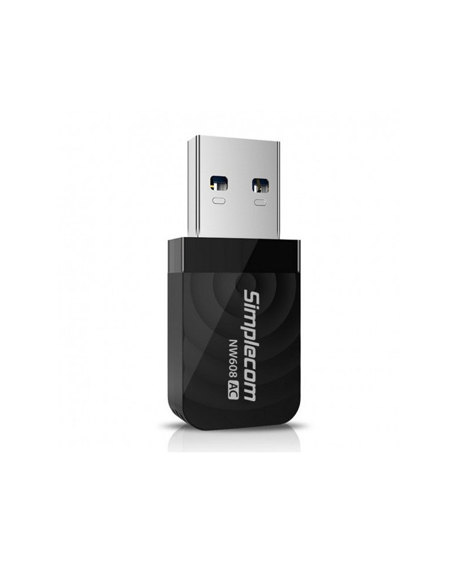 Buy Simplecom NW608 Wi-Fi 5 AC1300 Dual Band USB 3.0 Wireless Adapter - NW608