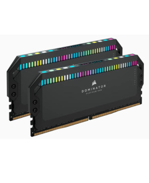 Buy Corsair Dominator Platinum RGB 32GB (2x16GB) DDR5 UDIMM 5200Mhz C40 1.25V Black Desktop PC Gaming Memory CMT32GX5M2B5200C40