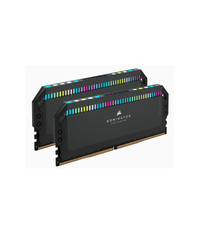 Buy Corsair Dominator Platinum RGB 32GB (2x16GB) DDR5 UDIMM 5200Mhz C40 1.25V Black Desktop PC Gaming Memory CMT32GX5M2B5200C40