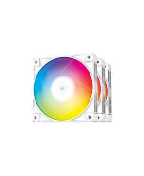 Buy Deepcool FC120 120mm 3-in-1 RGB Cooling Fan in White R-FC120-WHAMN3-G-1