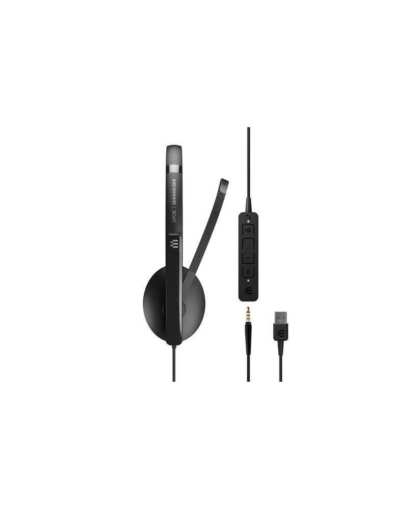 Buy EPOS | Sennheiser ADAPT 135T USB II 1000900 Single-Sided USB-A Headset with 3.5 mm Jack and Detachable USB Cable