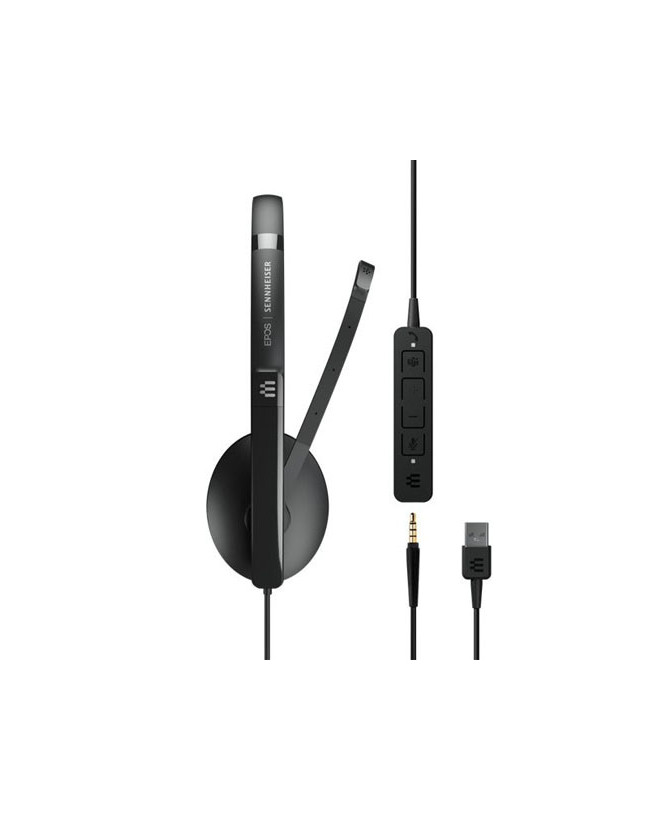 Buy EPOS | Sennheiser ADAPT 135T USB II 1000900 Single-Sided USB-A Headset with 3.5 mm Jack and Detachable USB Cable