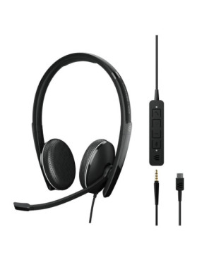 Buy EPOS | Sennheiser ADAPT 165T USB-C II Stereo Headset with 3.5mm Jack and USB-C Connectivity 1000906