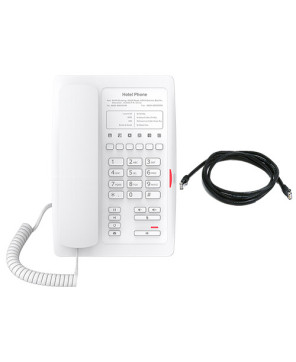 Fanvil H3-W 1-Line Entry-Level Hotel IP Phone in White - No Display