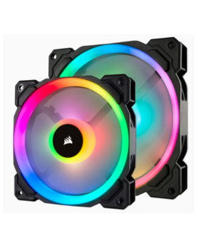 Buy Corsair 3 Pack 120mm Dual Light Loop RGB LED PWM Fan with Lighting Node Pro CO-9050072-WW