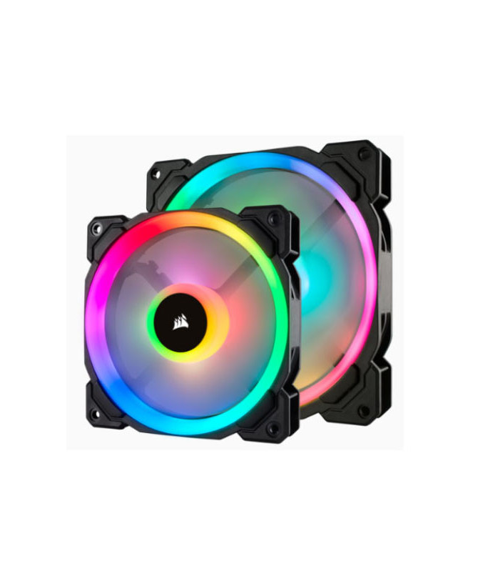 Buy Corsair 3 Pack 120mm Dual Light Loop RGB LED PWM Fan with Lighting Node Pro CO-9050072-WW