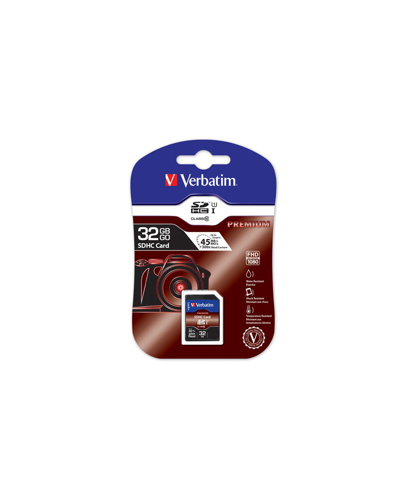 Buy Verbatim SDHC 32GB Flash Memory Card 43963