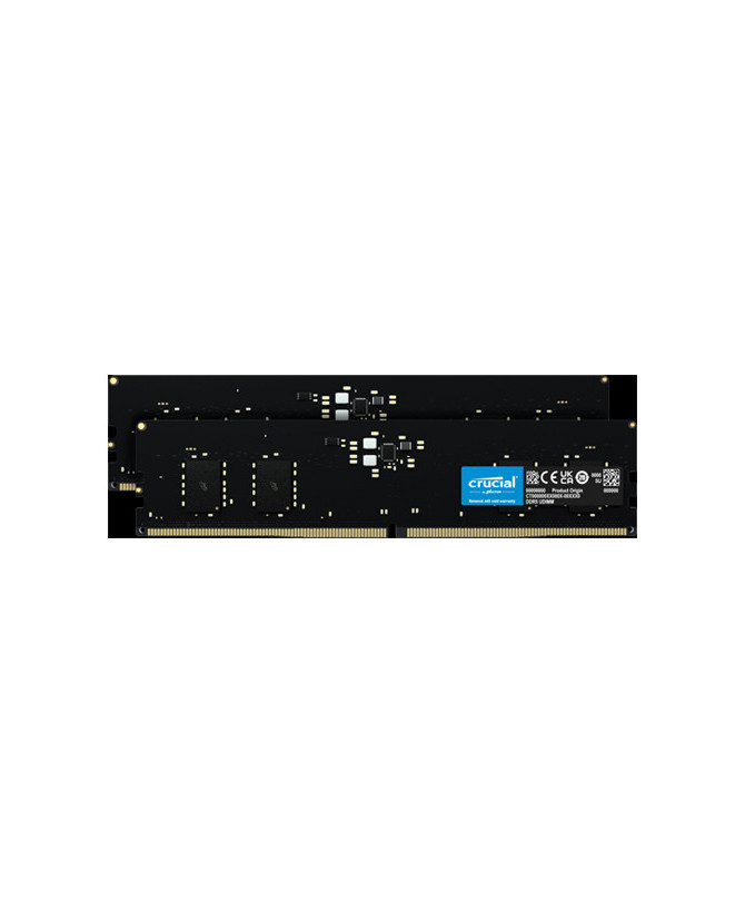 Buy Micron Crucial 16GB (8GBx2) DDR5 4800 MHz UDIMM Memory Module CT2K8G48C40U5