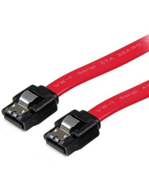 Buy Astrotek 30cm SATA 3.0 Data Cable with 26AWG Latch Red Nylon Jacket AT-SATA3NR-180D