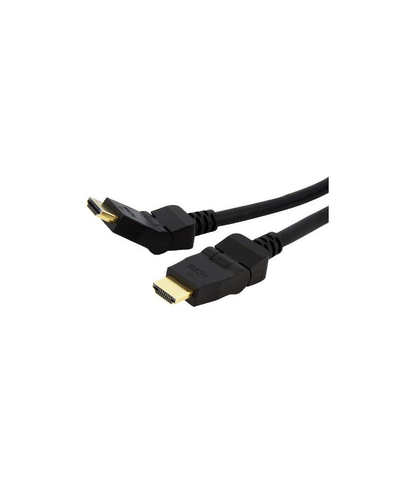 Buy Astrotek 2m HDMI v1.4 180 Degree Swivel Type Audio/Video Cable AT-HDMI-MM-180D-2