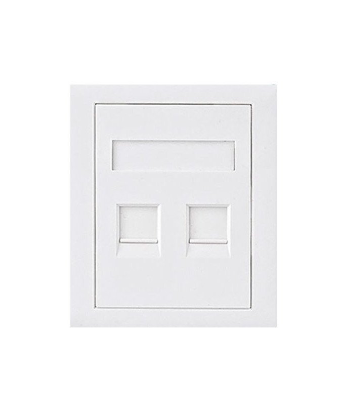 Buy Astrotek 2-Port Socket CAT5e RJ45 Network Wall Face Plate ATP-SC-5E-2