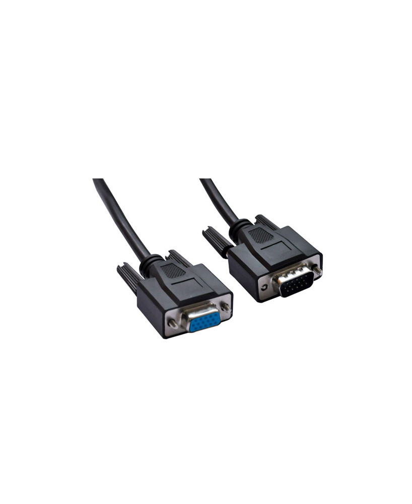 Buy Astrotek 4.5m VGA Male to VGA Female Extension Cable in Black AT-VGAEXT-MF-4.5M