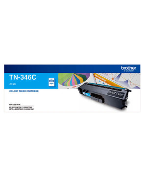 Buy Brother Cyan High Yield Toner TN-346C for L8250CDN, L8350CDW, L8600CDW and L8850CDW