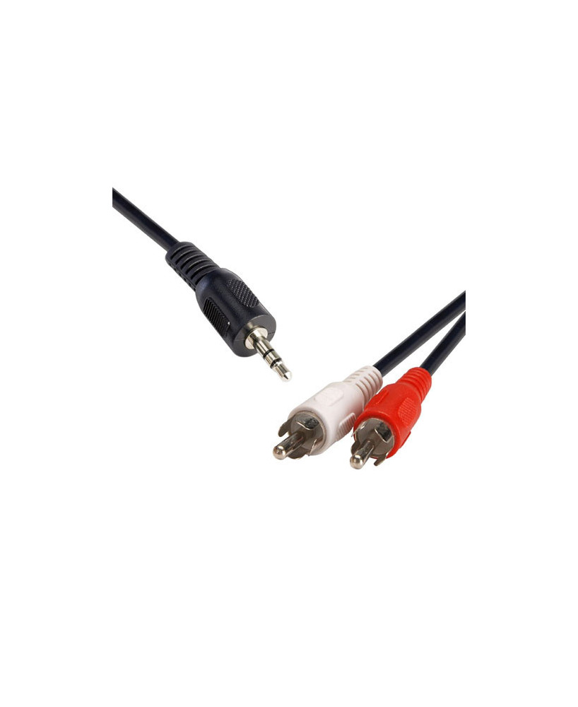 Buy 8Ware 2m 3.5 Stereo Plug to 2 x RCA Plug Cable QK-8057