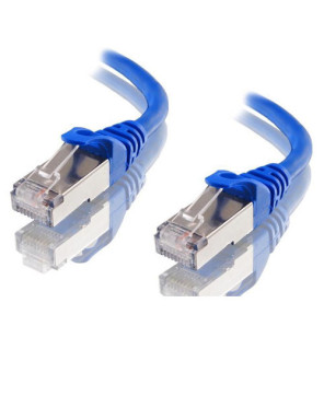 Buy Astrotek 50cm/0.5m CAT6A Shielded Ethernet Cable AT-RJ45BLUF6A-0.5M in Blue