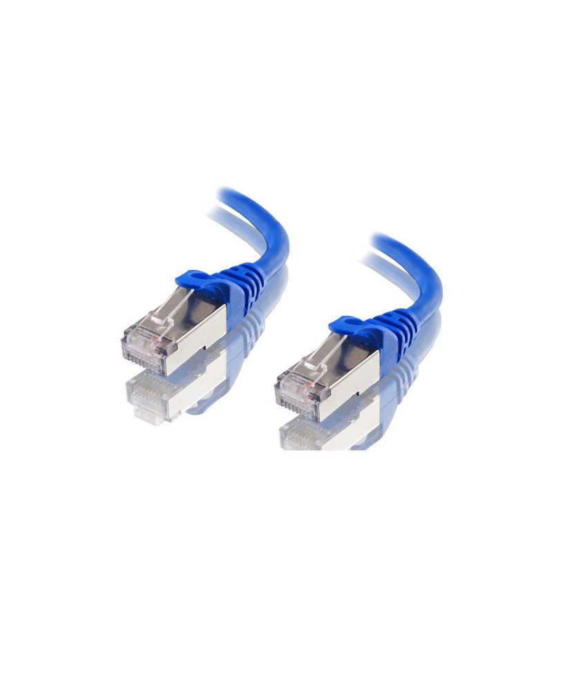 Buy Astrotek 50cm/0.5m CAT6A Shielded Ethernet Cable AT-RJ45BLUF6A-0.5M in Blue