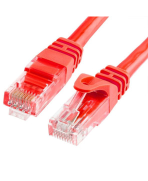 Astrotek 1m Premium CAT6 RJ45 Ethernet Network LAN UTP Patch Cord in Red AT-RJ45REDU6-1M for Network Devices