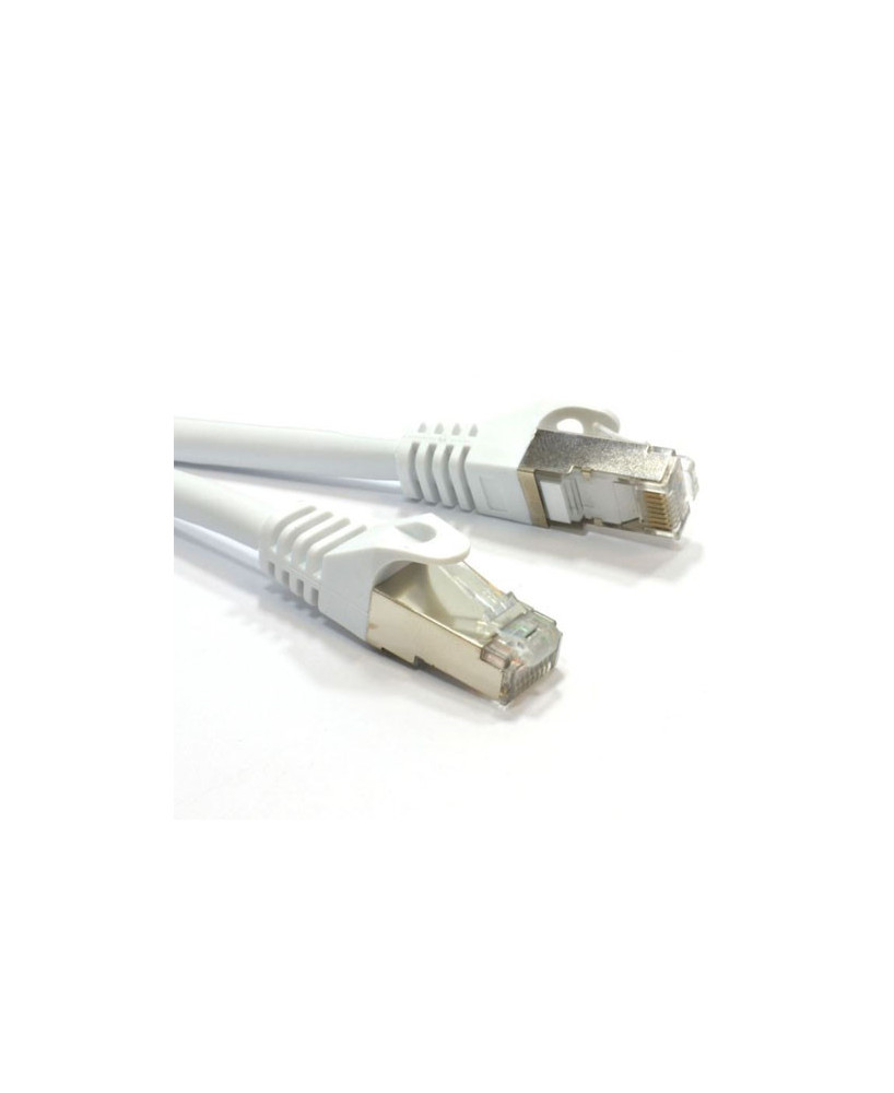 Astrotek 3m Shielded CAT6 RJ45 Ethernet Network LAN Cable in White AT-RJ45GRF6A-3M